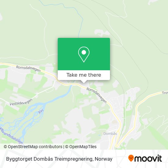 Byggtorget Dombås Treimpregnering map