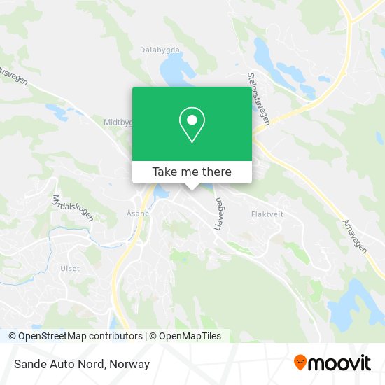 Sande Auto Nord map