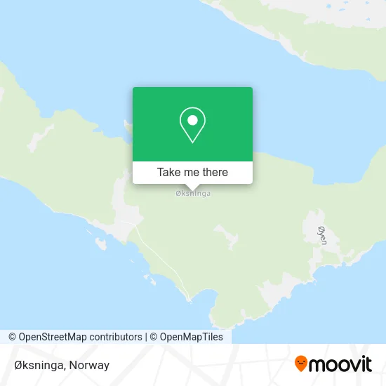 Øksninga map