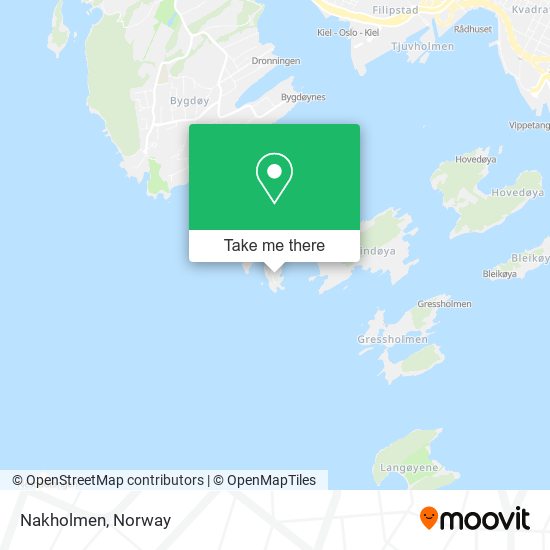 Nakholmen map