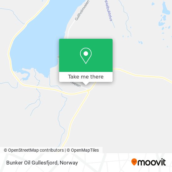 Bunker Oil Gullesfjord map
