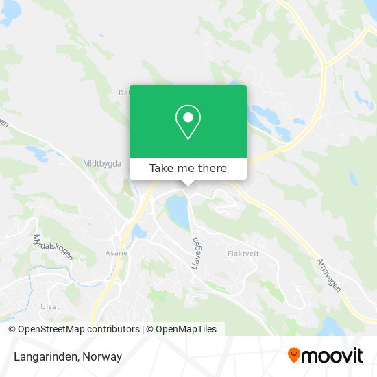 Langarinden map