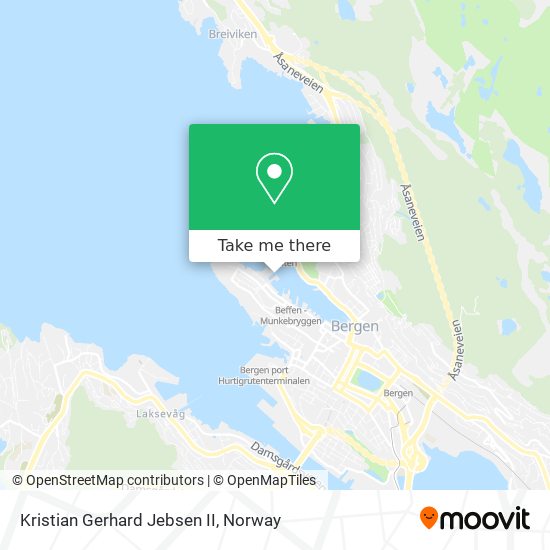 Kristian Gerhard Jebsen II map