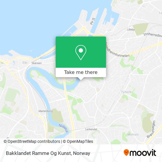 Bakklandet Ramme Og Kunst map