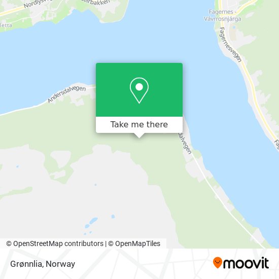 Grønnlia map