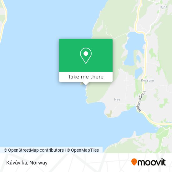 Kåvåvika map