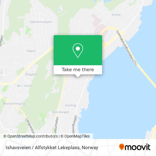 Ishavsveien / Alfstykket Lekeplass map