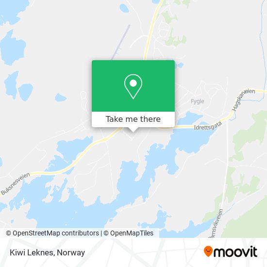 Kiwi Leknes map