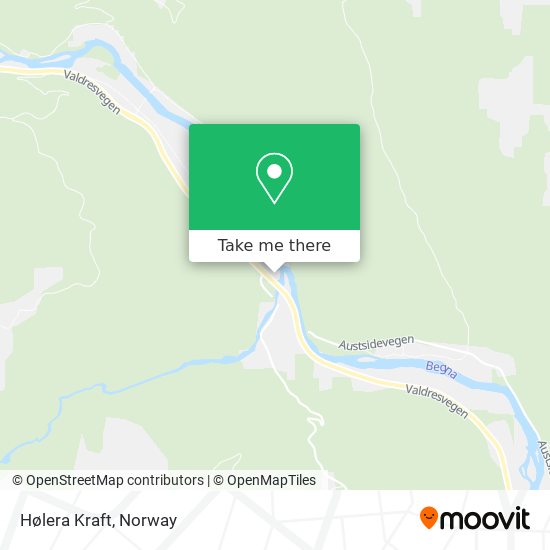 Hølera Kraft map