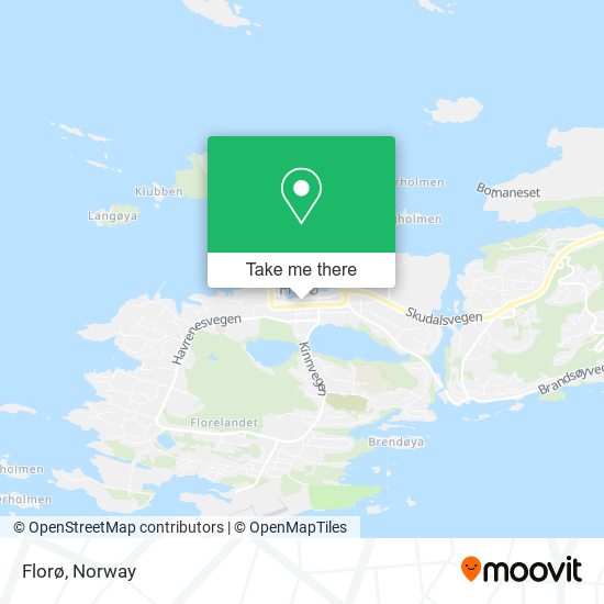 Florø map