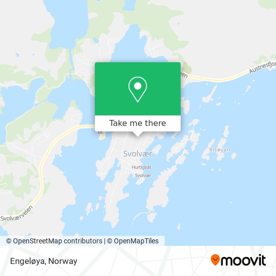 Engeløya map