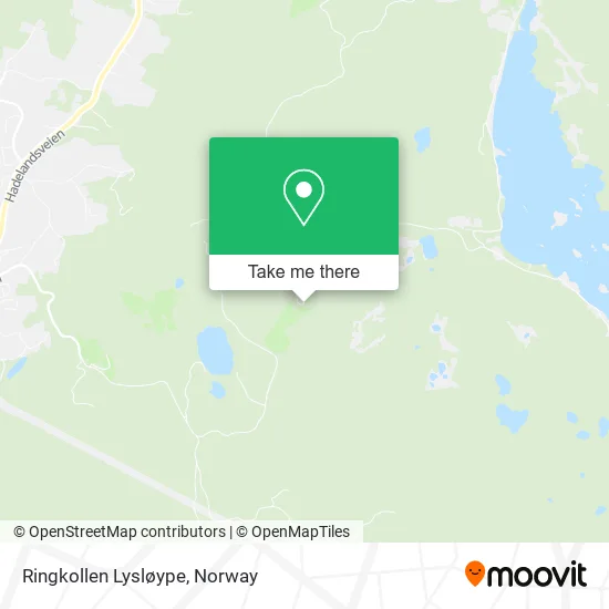 Ringkollen Lysløype map
