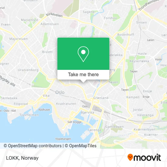 LOKK map