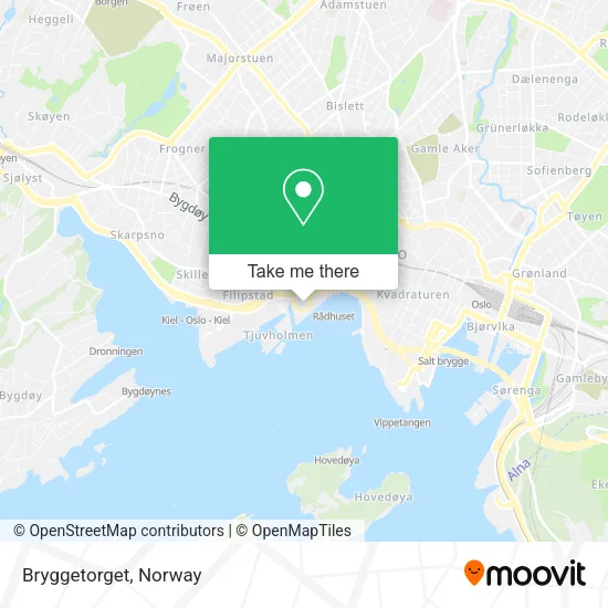Bryggetorget map