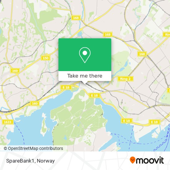 SpareBank1 map