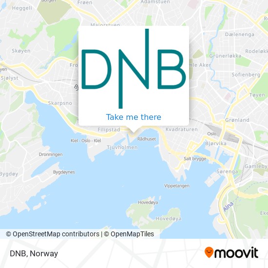 DNB map