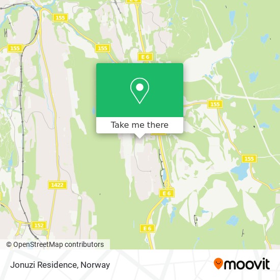 Jonuzi Residence map