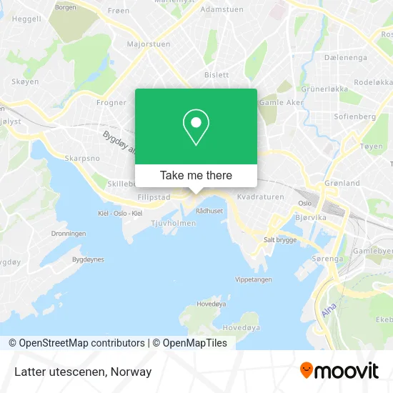 Latter utescenen map