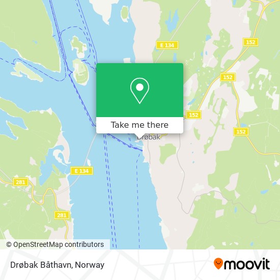 Drøbak Båthavn map