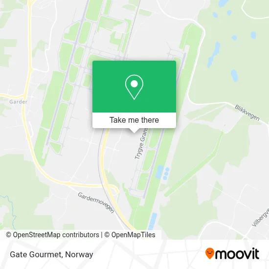 Gate Gourmet map