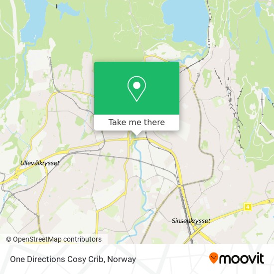 One Directions Cosy Crib map