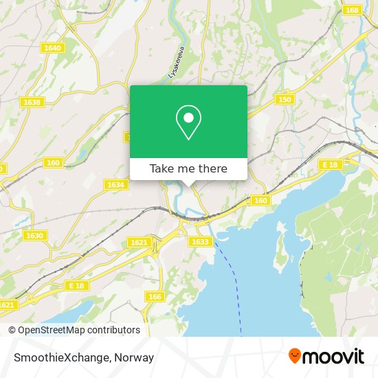 SmoothieXchange map