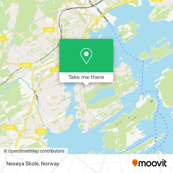 Nesøya Skole map