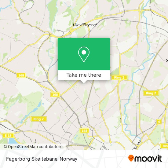 Fagerborg Skøitebane map