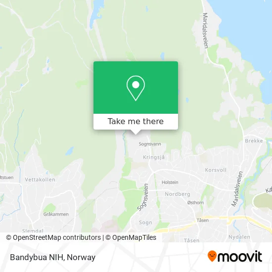 Bandybua NIH map