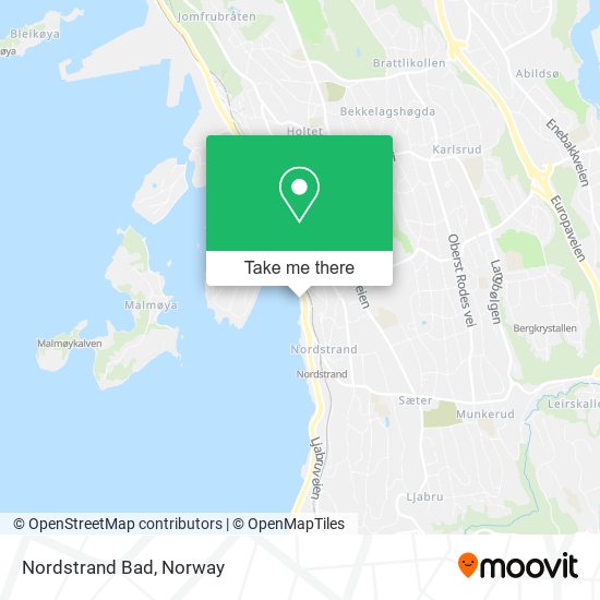 Nordstrand Bad map