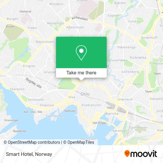 Smart Hotel map