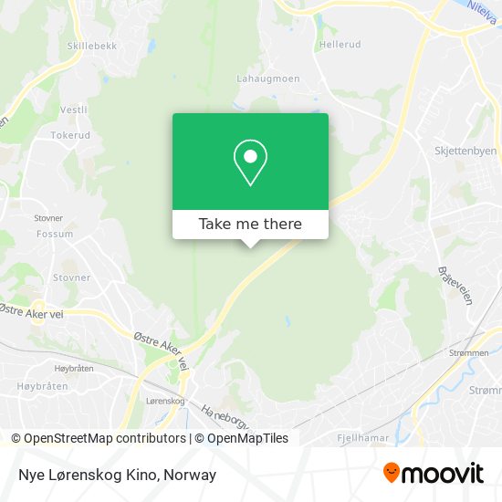 Nye Lørenskog Kino map