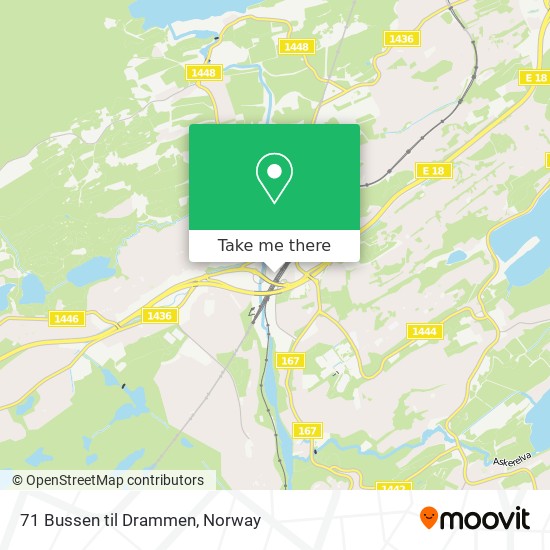 71 Bussen til Drammen map