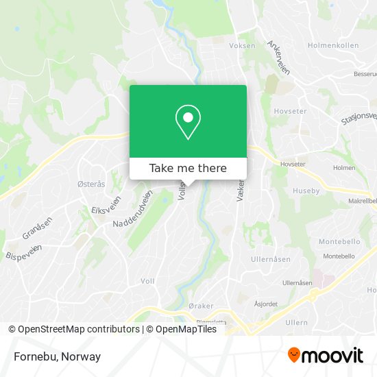 Fornebu map