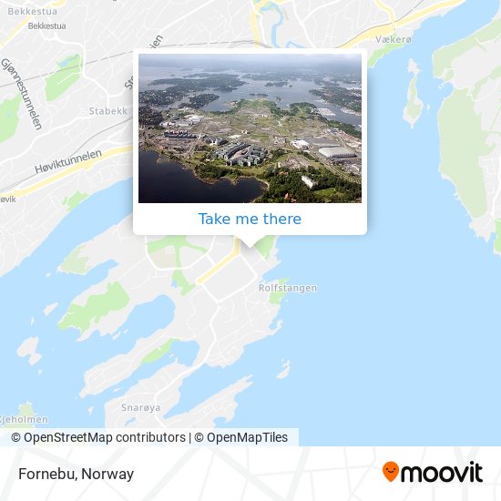 Fornebu map