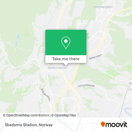 Skedsmo Stadion map