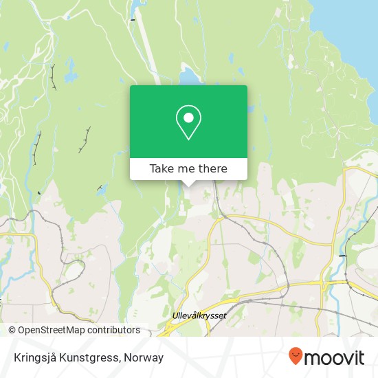 Kringsjå Kunstgress map