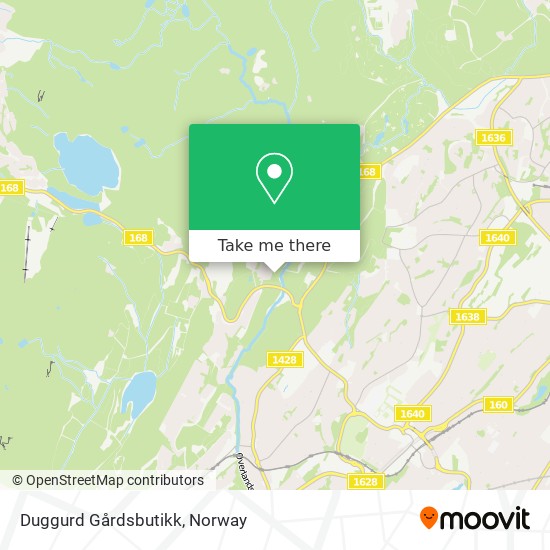 Duggurd Gårdsbutikk map