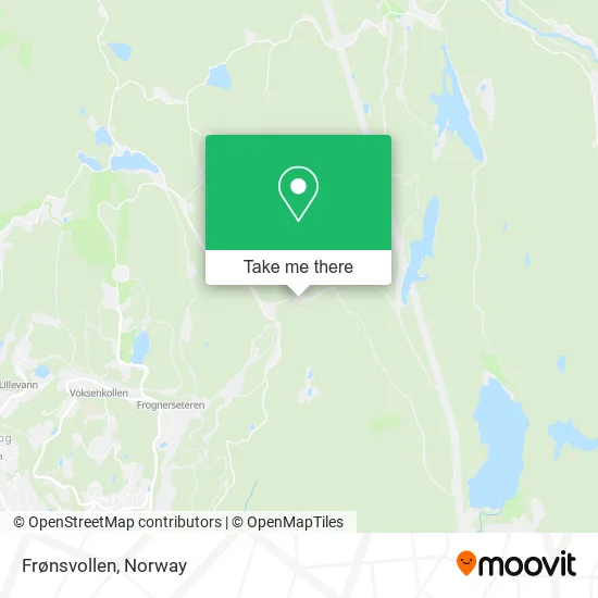 Frønsvollen map