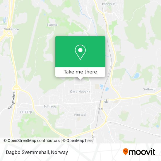 Dagbo Svømmehall map