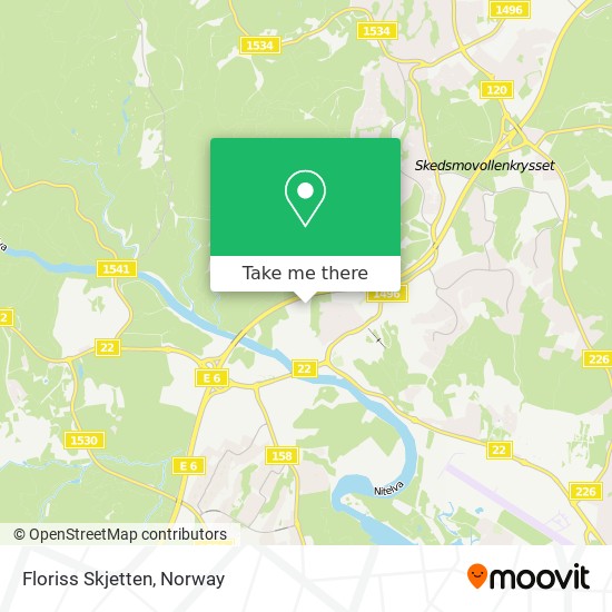 Floriss Skjetten map