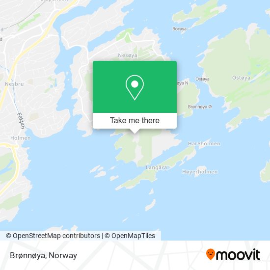 Brønnøya map