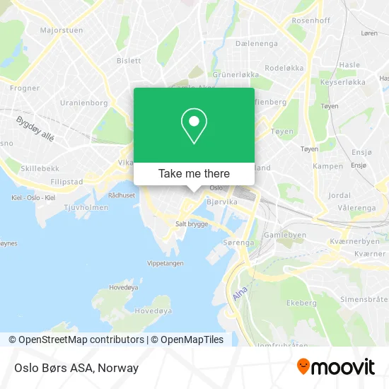 Oslo Børs ASA map