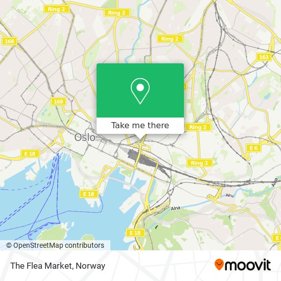 The Flea Market map