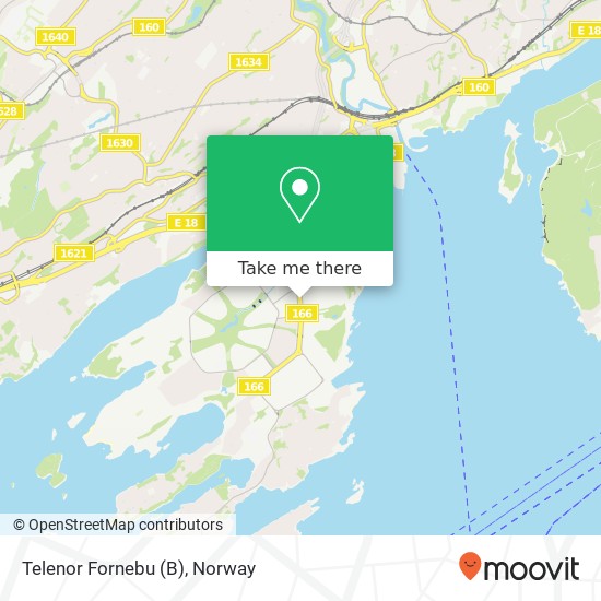 Telenor Fornebu (B) map
