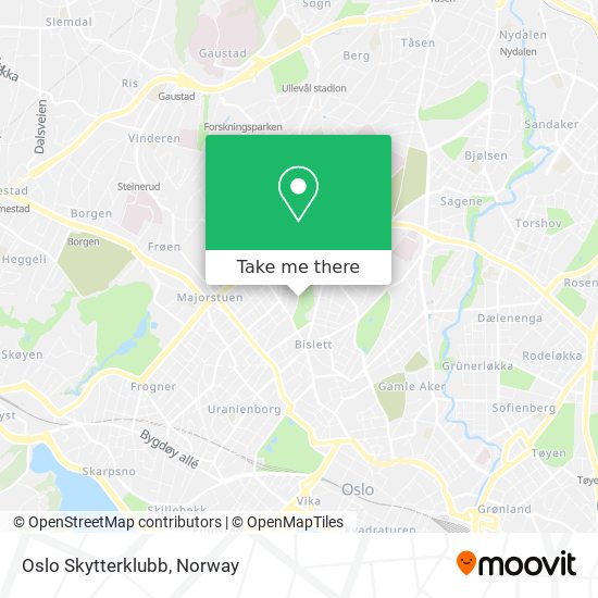 Oslo Skytterklubb map