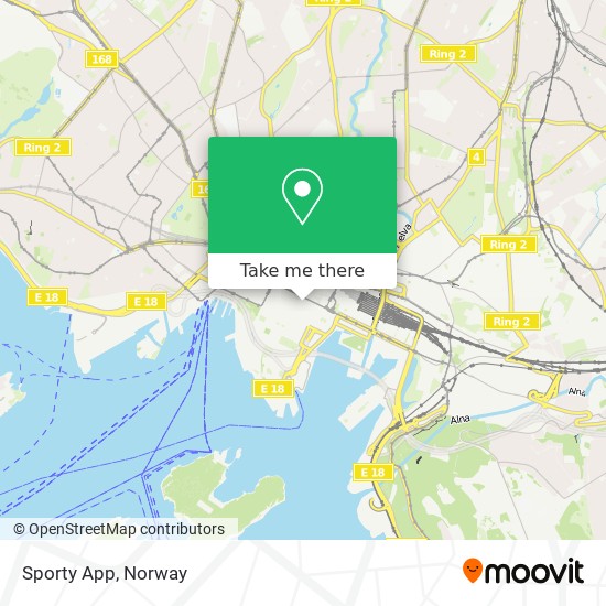 Sporty App map