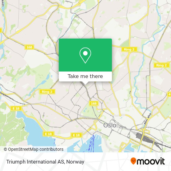 Triumph International AS map