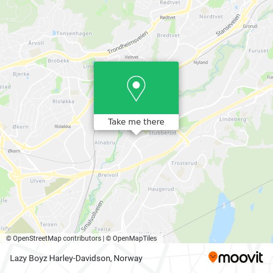 Lazy Boyz Harley-Davidson map