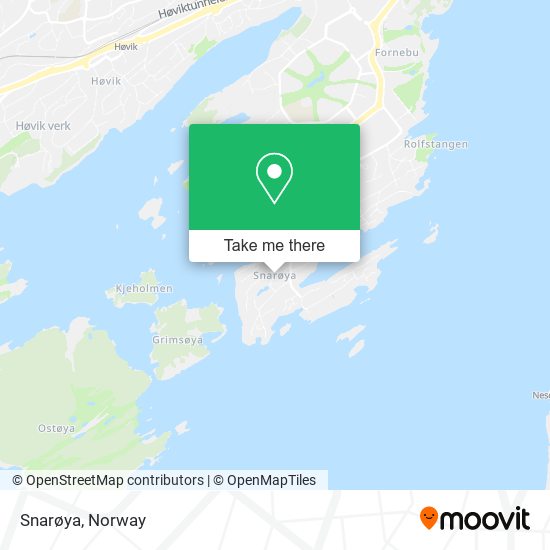 Snarøya map